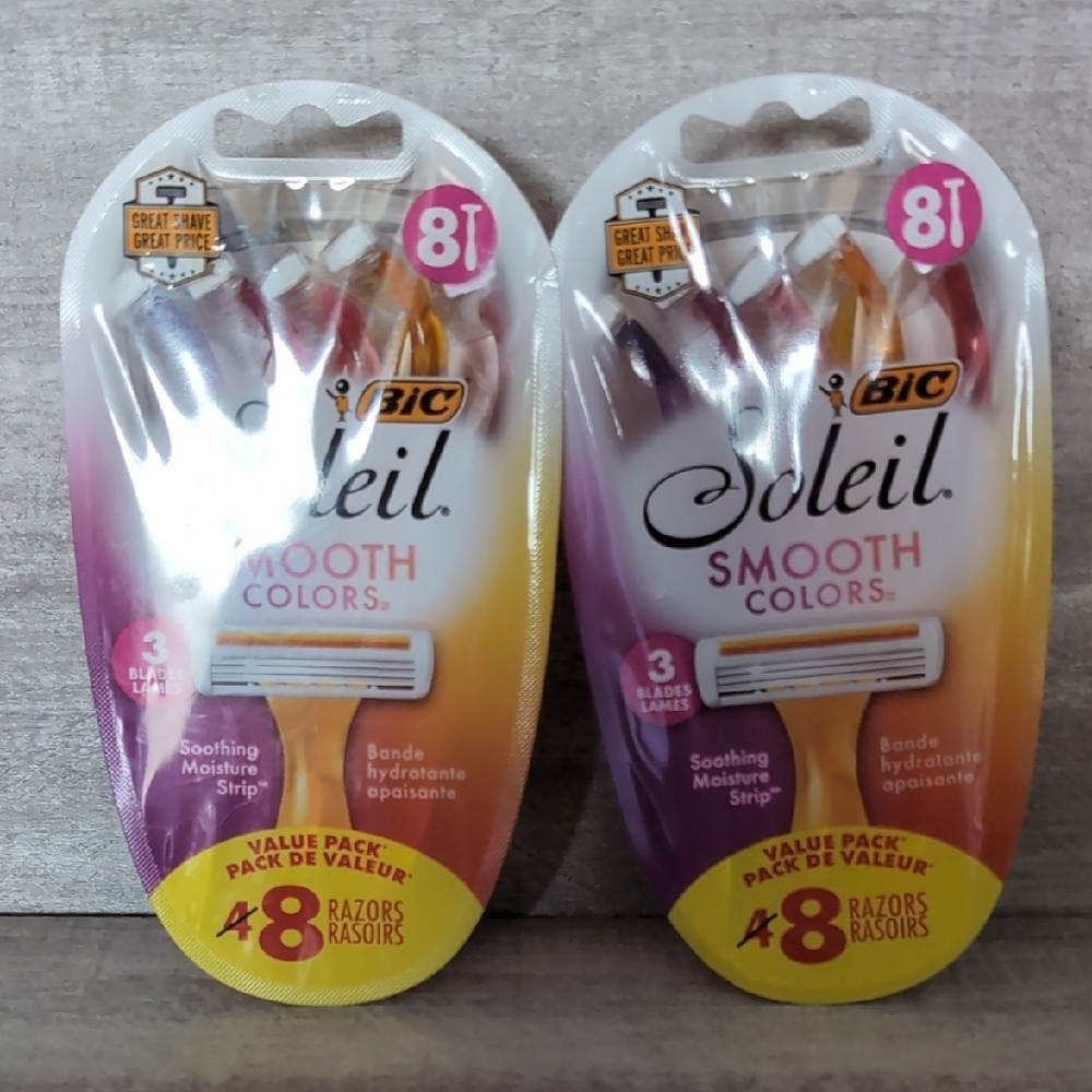 BIC Soleil Smooth Colors Razors